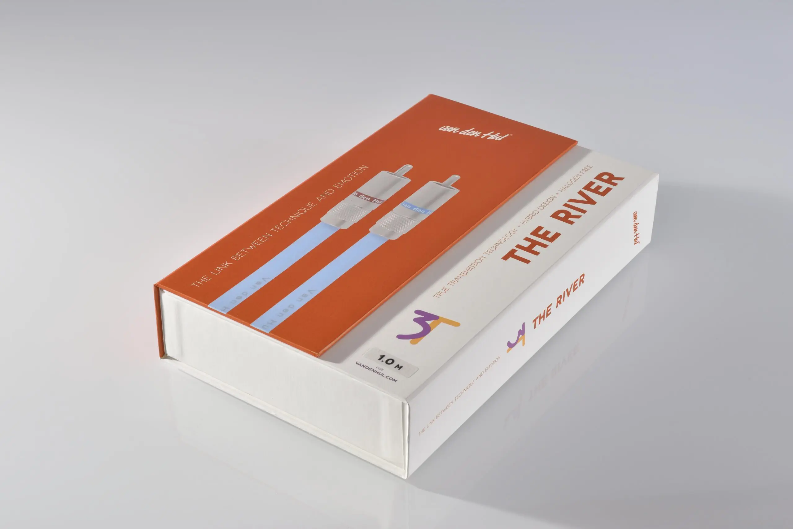 Van den Hul 3T The River RCA digitale interlink S/PDIF - 75 Ohm met carbon-mantel single vanaf 0,8 meter - Afbeelding 3