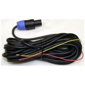 REL Speakon 10 standaard 3-aderige subwooferkabel voor high-level ingang 10,0 meter