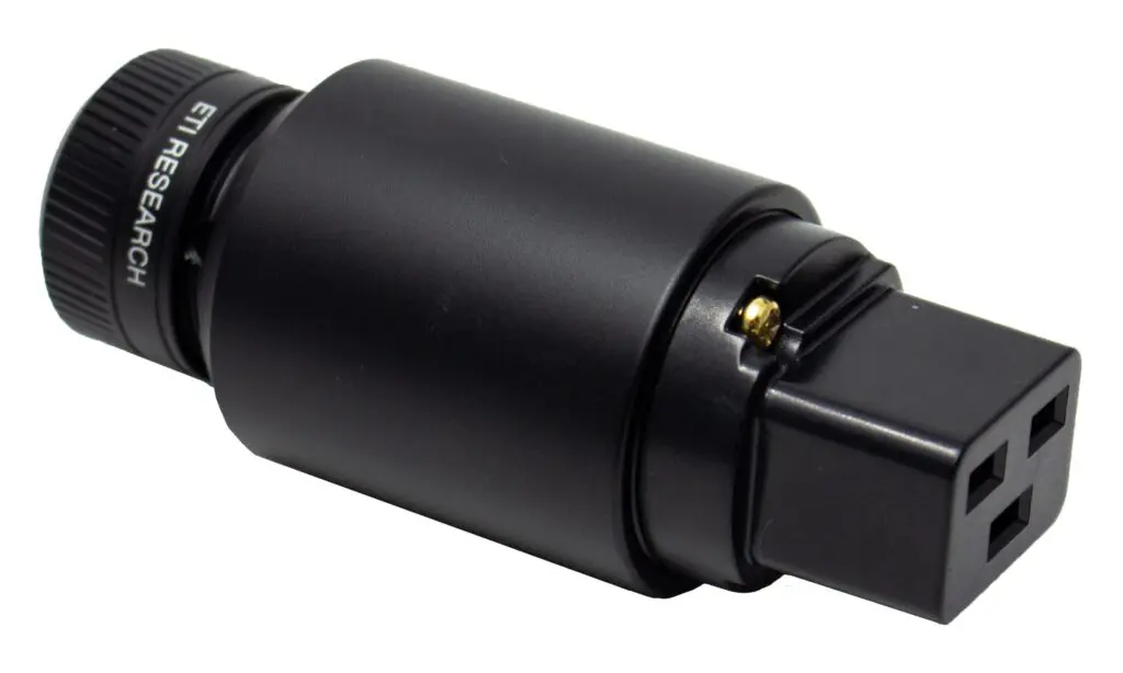 ETI  Research Legato (CU) verguld koper IEC C19 netstekker 16A tot Ø20mm