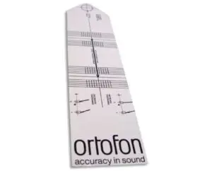 Ortofon cartridge alignment tool Protractor / uitlijningshoekmeter