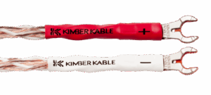 Kimber Kable Jumper 4TC jumper spade naar banaanplug 20cm set 4 stuks