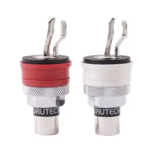 Furutech FP-901 (R) Rhodium RCA-chassisdelen per paar