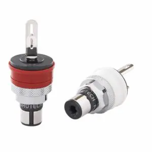 Furutech FT-903 (R) Rhodium RCA-chassisdelen per paar