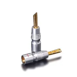Furutech FP-200B (G) Gold banaanplug schroefmontage tot Ø5mm per set 4 stuks
