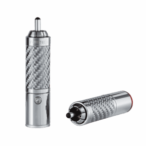 FURUTECH CF-102 NCF Rhodium OCC RCA connector tot Ø11mm per paar