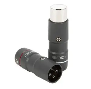 ETI Research Brio Rhodium XLR tot Ø14mm per stuk