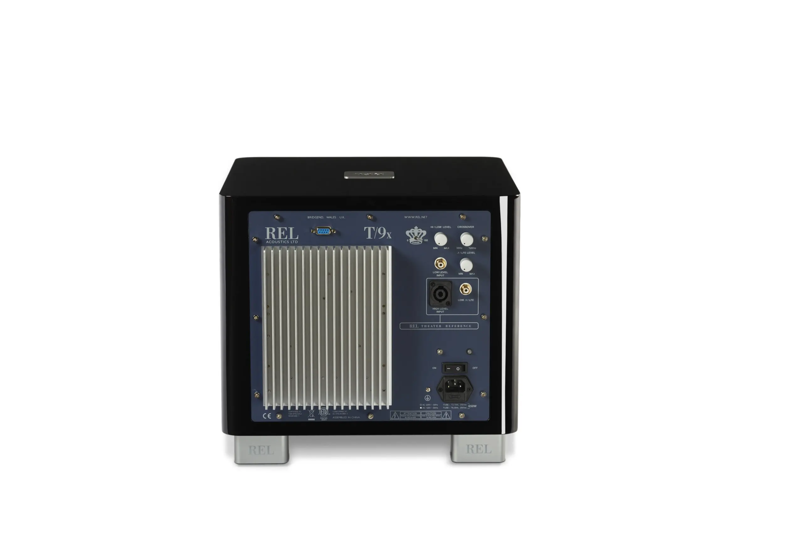 REL Subwoofer T/9X 300 Watt RMS Klasse-AB. 27Hz bij -6dB, 10” woofer en passieve radiator - Afbeelding 7