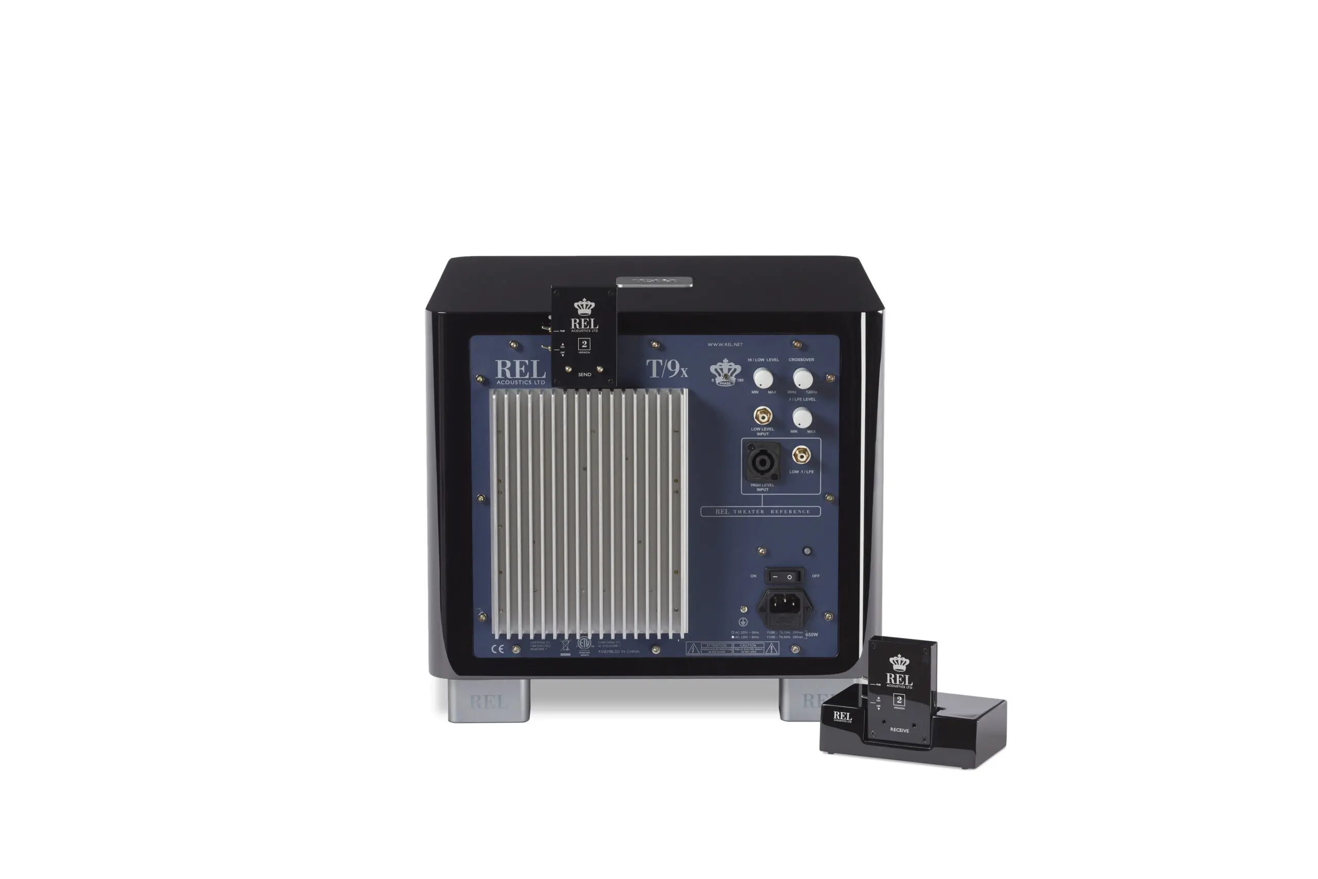 REL Subwoofer T/9X 300 Watt RMS Klasse-AB. 27Hz bij -6dB, 10” woofer en passieve radiator - Afbeelding 10