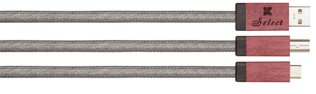 Kimber Kable Select Series AG zilver USB A, B of C vanaf 0,5 meter