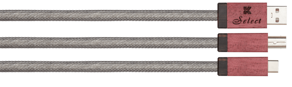 Kimber Kable Select Series AG zilver USB A, B of C vanaf 0,5 meter