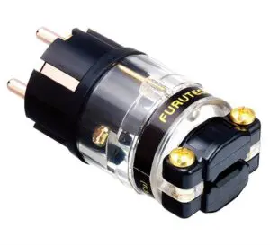 Furutech FI-E11 (CU) Koper - Schuko netstekker van Ø6,6mm tot Ø16mm