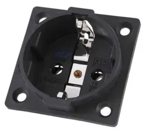 Furutech FI-E30 NCF (R) Rhodium - Chassisdeel schuko per stuk