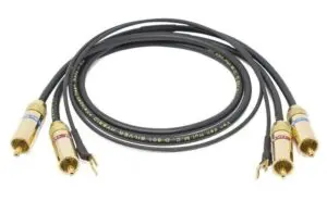 Van den Hul phono-kabel D-501 Silver Hybrid als RCA, XLR of DIN-SME vanaf 1,0 meter