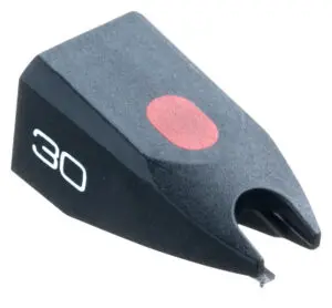 Ortofon Stylus 30 vervangingsnaald voor Super OM 30, OM 30, OMP 30, OMB 30, LM 30, Concorde 30, SME 30H, LM 30H en TM 30H
