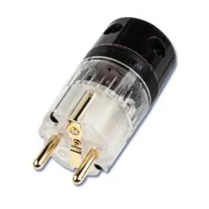 WattGate 360 Evolution (CU) Koper uitgevoerd in rookglas 16A - Schuko netstekker