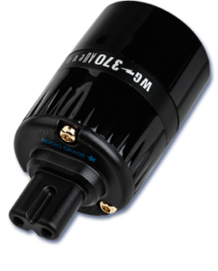 WattGate 370 Evolution (AU) Goud uitgevoerd in zwart - IEC C7 netstekker 2,5A