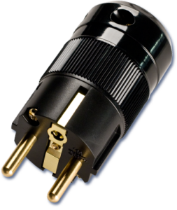 WattGate 360i Classic (CU) Koper uitgevoerd in zwart 16A - Schuko netstekker