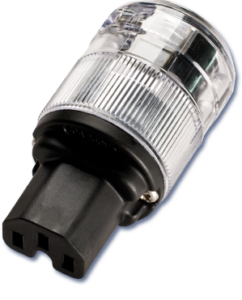 WattGate 320i Classic (CU) Koper uitgevoerd in rookglas - IEC C13 netstekker 10A