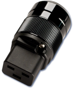 WattGate 320i HC Classic (CU) Koper uitgevoerd in zwart - IEC C19 netstekker 16A