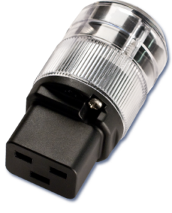 WattGate 320i HC Classic (CU) Koper uitgevoerd in rookglas - IEC C19 netstekker 16A