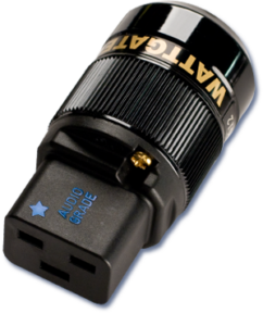 WattGate 350i HC Classic (AU) Goud uitgevoerd in zwart - IEC C19 netstekker 16A