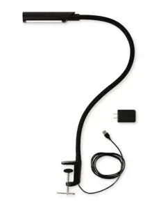 Uberlight Flex 3200 TL flexibele LED-verlichting voor audiorack of platenspeler uitgevoerd in zwart