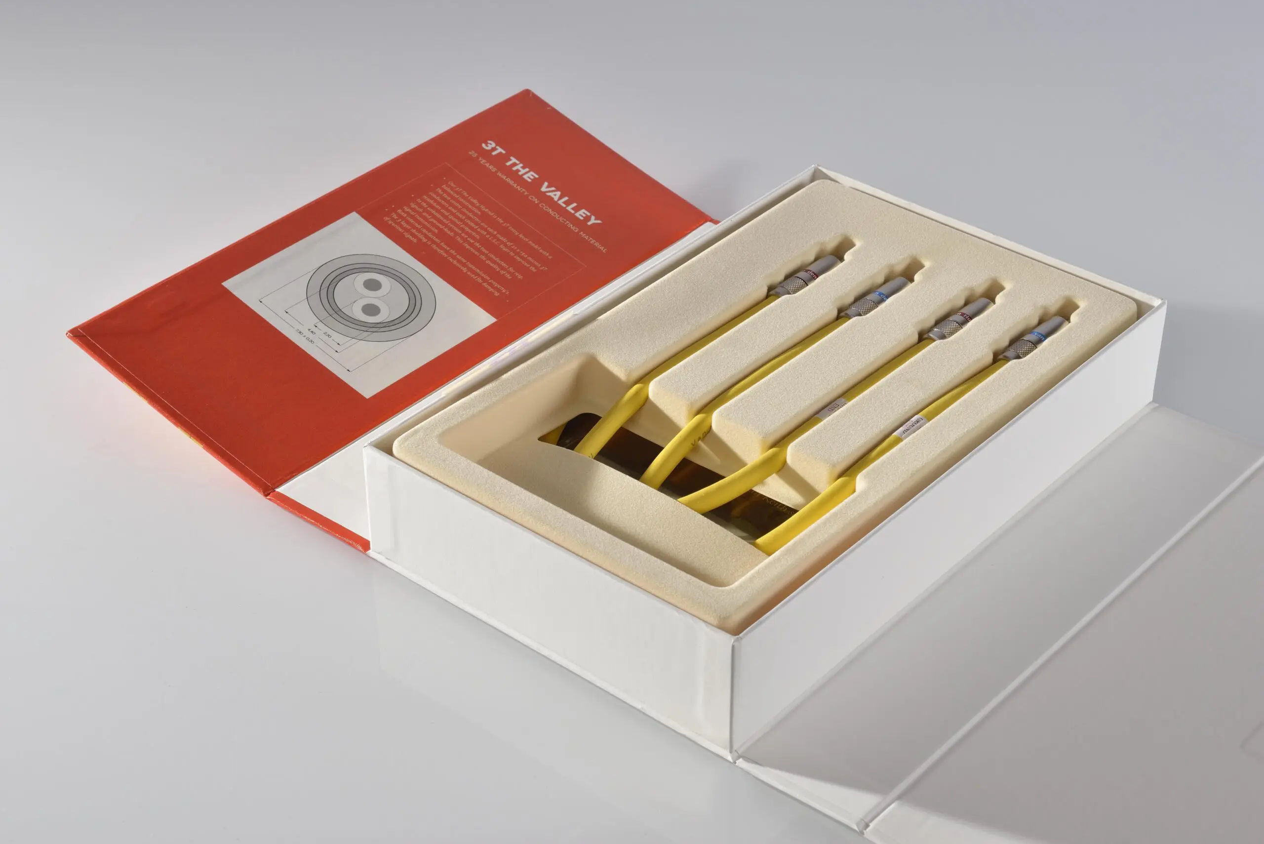 Van den Hul The Valley Hybrid 3T RCA Interlink stereoset 2 stuks vanaf 0,8 meter - Afbeelding 2