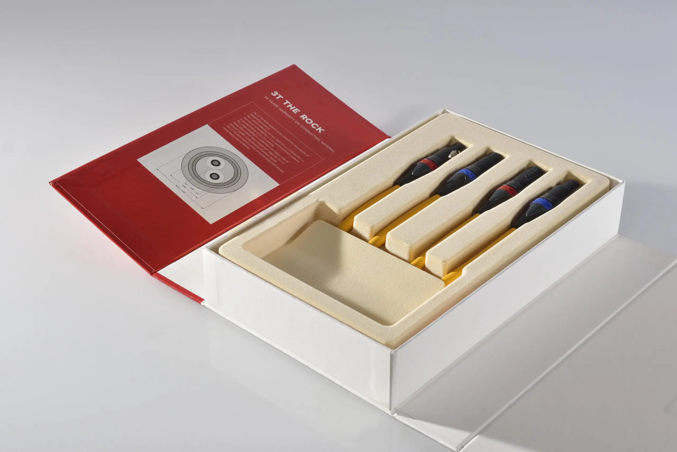 Van den Hul The Rock Hybrid 3T XLR Interlink stereoset 2 stuks vanaf 0,8 meter - Afbeelding 2