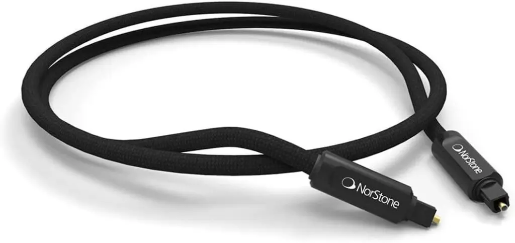 NorStone Arran Toslink to Toslink Optische kabel met gold-plated connectoren vanaf 0,75 meter