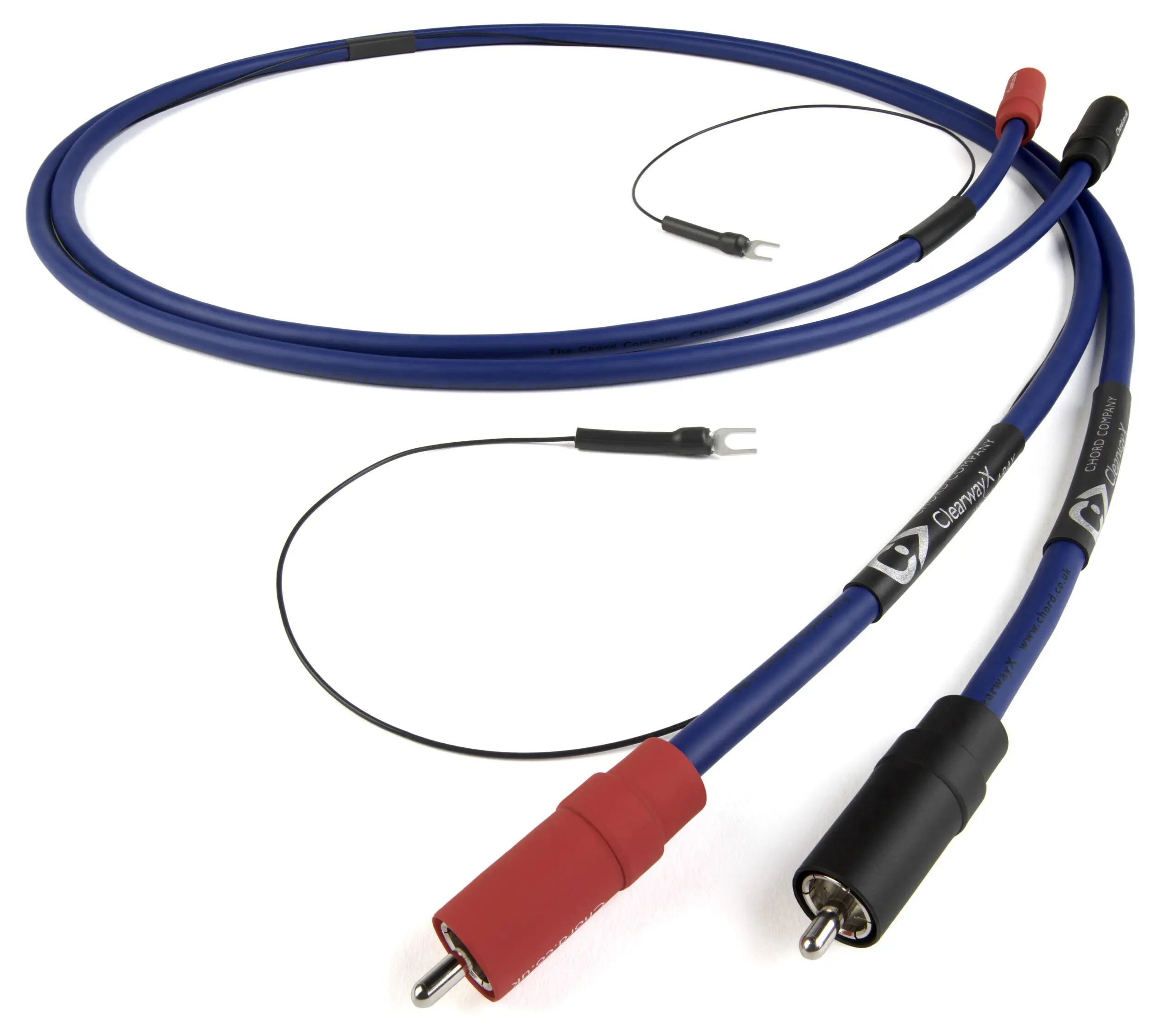 Chord Company Clearway X Aray Analoque TT Fly Lead RCA phono-kabel koper 1,2 meter - Afbeelding 2