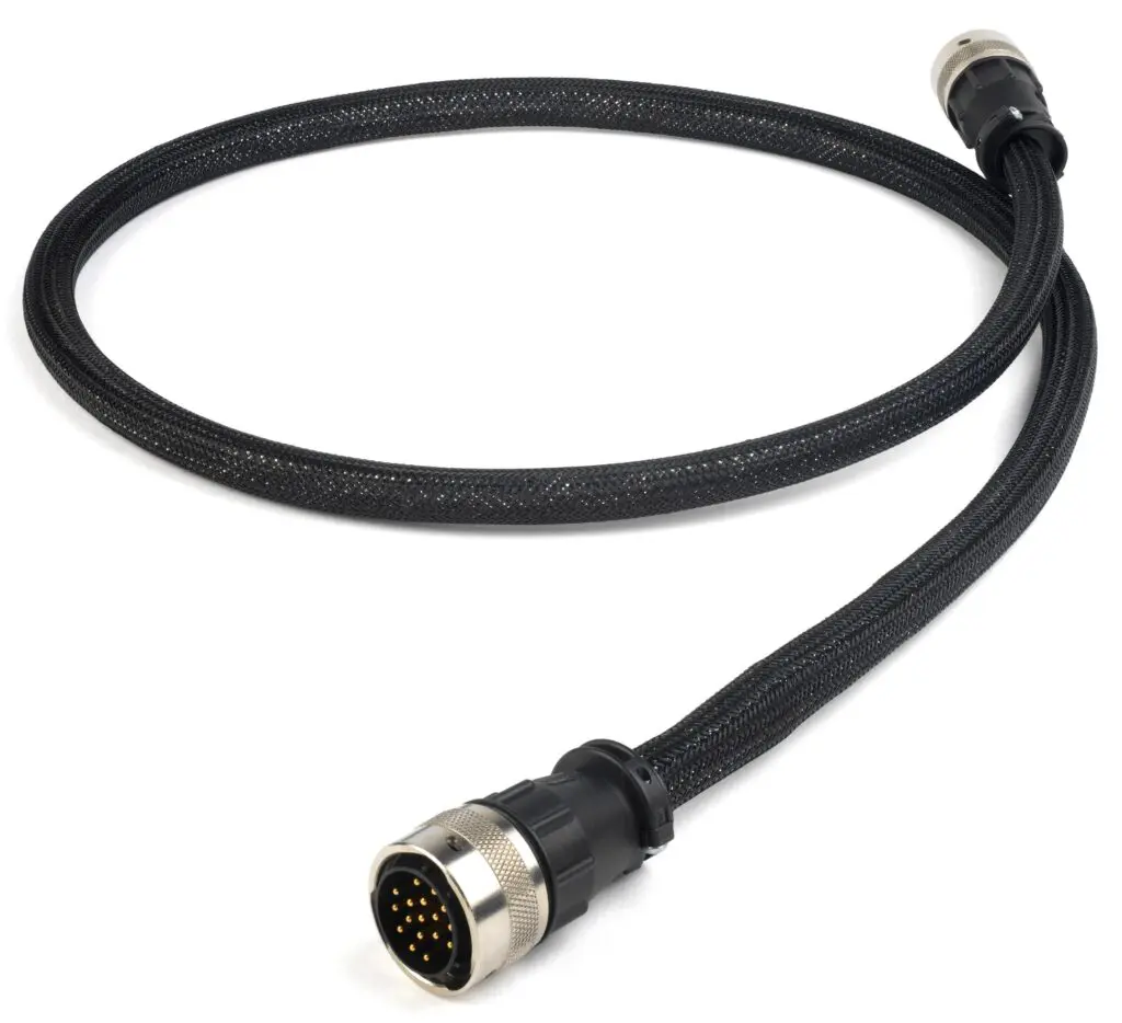 Chord Company ChordBurndy Cable X (XLPE) 52-SuperCap single voedingskabel upgrade voor NAIM Audio 1,23 meter