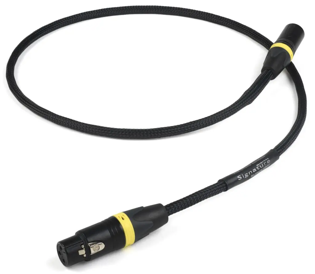 Chord Company Signature Super ARAY high end XLR digitale interconnect AES-EBU - 110 Ohm single vanaf 1,0 meter