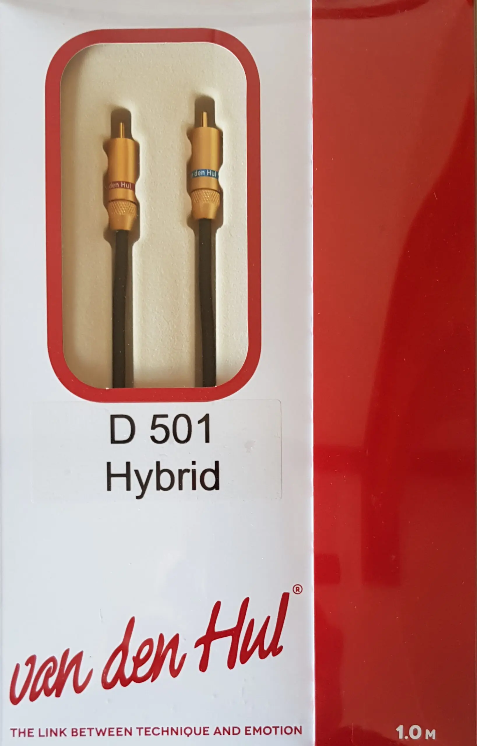 Van den Hul phono-kabel D-501 Hybrid met Carbon coating als RCA of DIN-SME vanaf 1,0 meter - Afbeelding 3