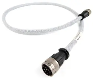 Chord Company ChordBurndy Cable T (Taylon) NAPS 555 No 1 (10pin) of No 2 (7pin) single refentieklasse voedingskabel upgrade voor NAIM Audio 1,23 meter