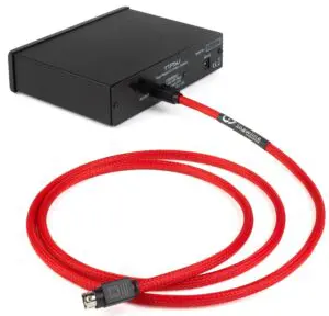 Chord Company Shawline X DC-kabel 4-pins connectoren voor REGA PSU 1,5 meter