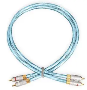 Supra Sword ISL RCA high end interlink met vergulde connectoren stereoset 2 stuks vanaf 0,8 meter