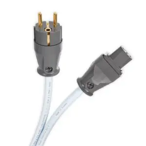Supra LoRad 2.5 CS afgeschermde voedingskabel 3 x 2,5 mm2 AWG 13 Tin-plated OFC koper als IEC C13-10A of C19-16A vanaf 1,0 meter