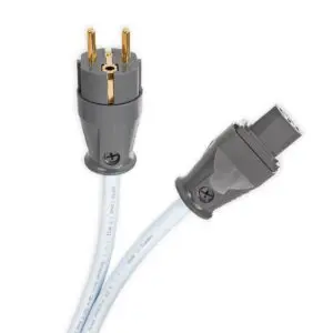 Supra LoRad 1.5 CS afgeschermde voedingskabel 3 x 1,5 mm2 AWG 15 Tin-plated OFC koper als IEC C13-10A vanaf 1,0 meter