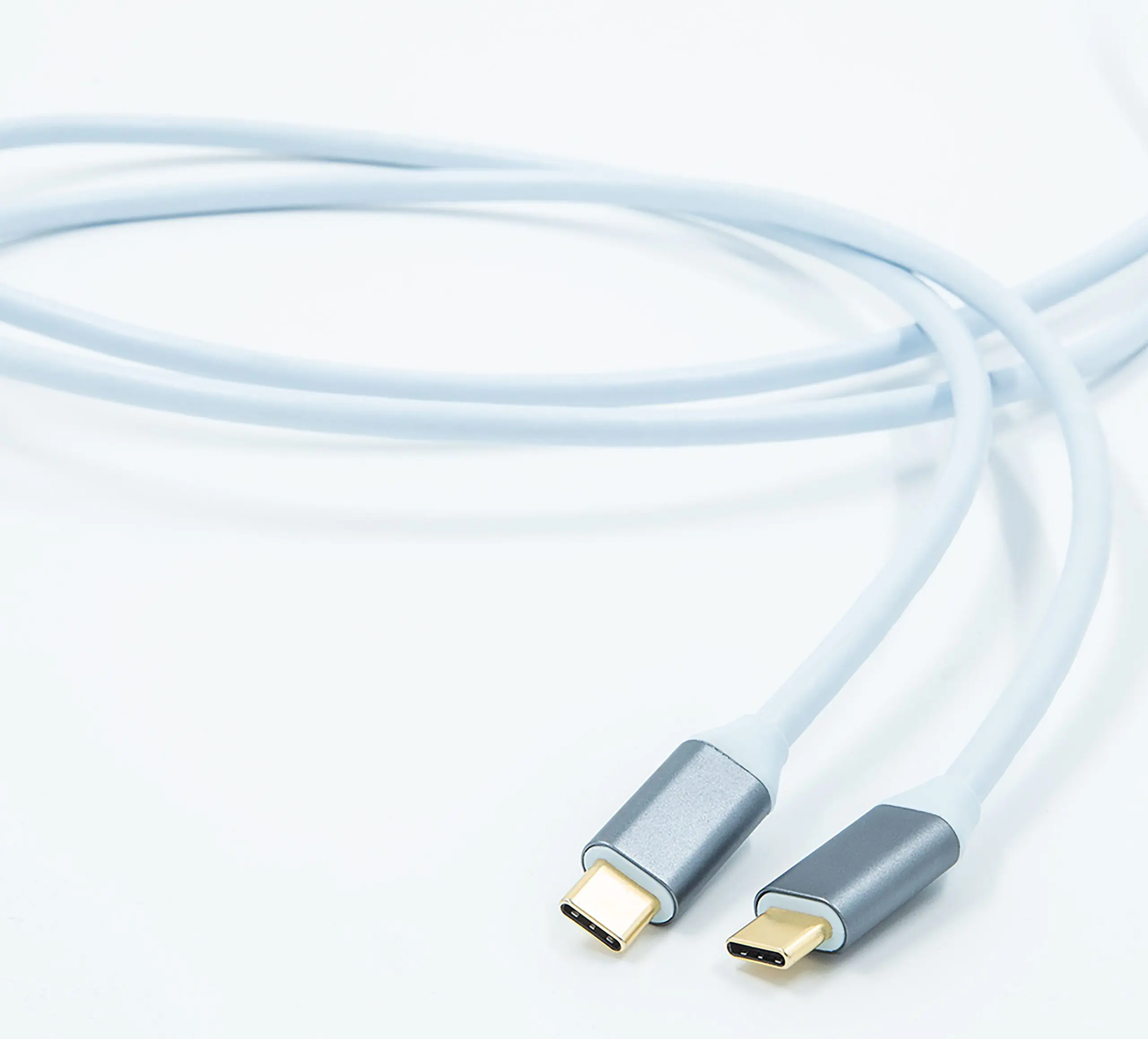 Supra USB 3.2 C-C Blue super high speed 10 Gbps vergulde connectoren vanaf 1,0 meter - Afbeelding 3