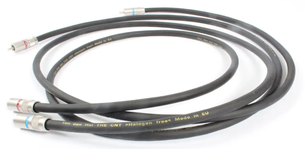 Van den Hul The CNT Carbon Nano Tube RCA Interlink vanaf 0,8 meter