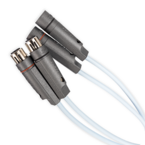 Supra DAC-X Audio XLR interlink 1x3x0.24mm2 AWG 23 met hoogwaardige Swift vergulde 24K connectoren stereoset 2 stuks vanaf 1,0 meter