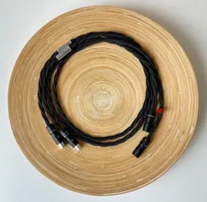 IKIGAI Audio KINZAN Analoge gebalanceerde XLR interlink puur zilveren 5N en 25% new generation 24-karaats gouden monokristal geleiders stereoset 2 stuks vanaf 0,75 meter