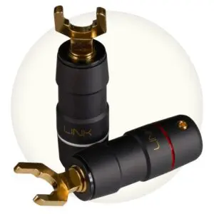 ETI Research Link Serie verguld koper Spade tot Ø11,6 mm per stuk