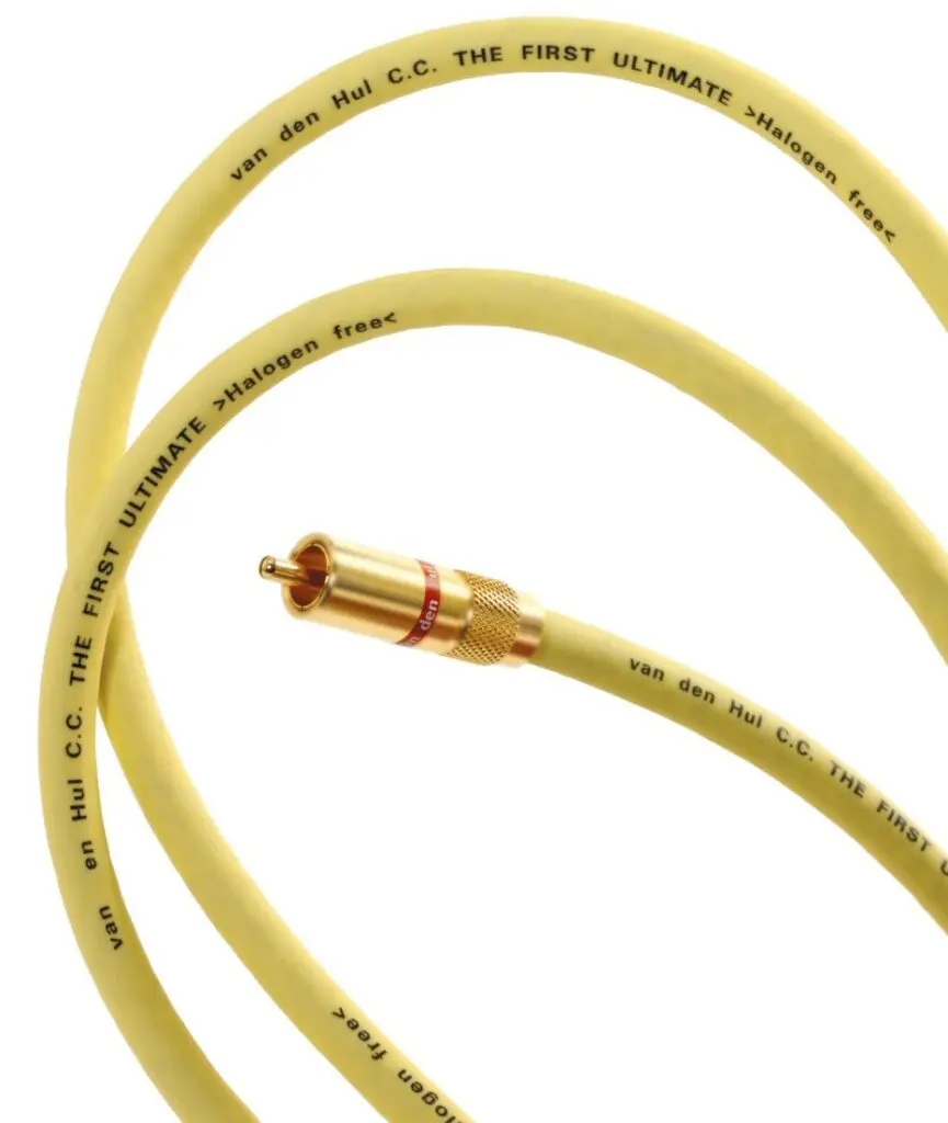 Van den Hul The First Ultimate digitale interlink S/PDIF 75 Ohm - RCA