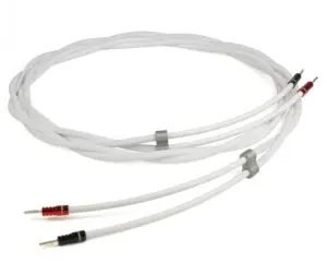 Chord Company Sarum T Black luidsprekerkabel polished OFC met verzilverde gescheiden geleiders 2,63mm2 AWG12 stereoset 2 stuks vanaf 2,0 meter