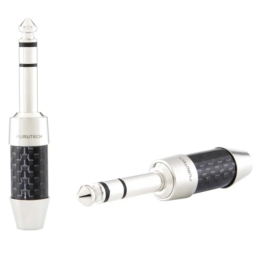 Furutech CF-763SM Rhodium 6.3mm TRS hoofdtelefoon-connector per stuk