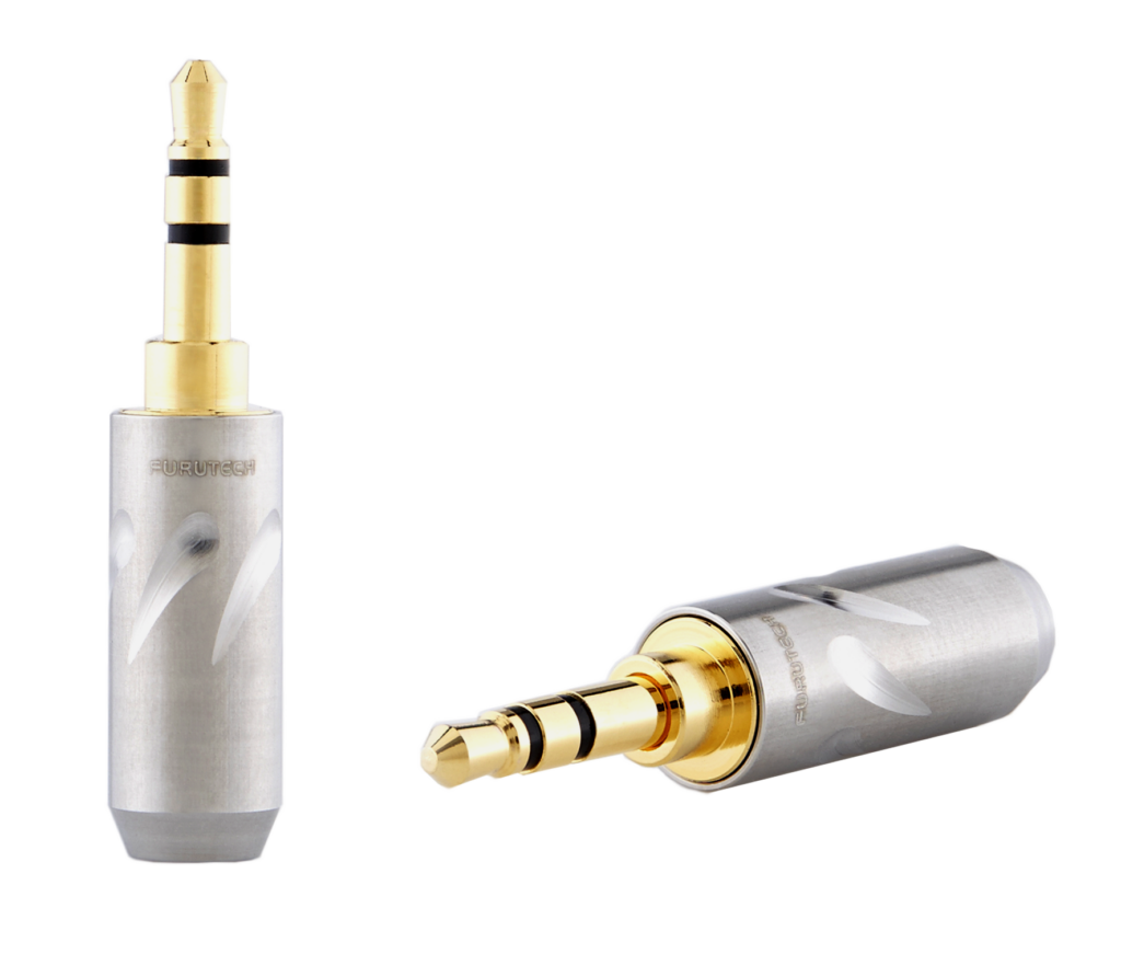Furutech FP-735SM Gold 3,5mm TS hoofdtelefoon-connector per stuk