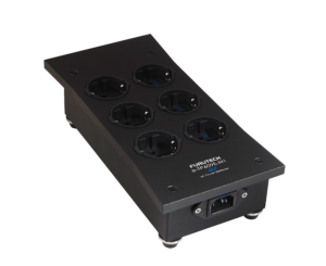 Furutech E-TP609E NCF-N1 stekkerblok Rhodium-plated 6 x schuko