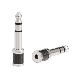 Furutech CF63-S Rhodium 3.5mm naar 6.3mm adapter per stuk