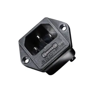 Furutech FI-03 Rhodium Chassisdeel IEC 14 Male per stuk